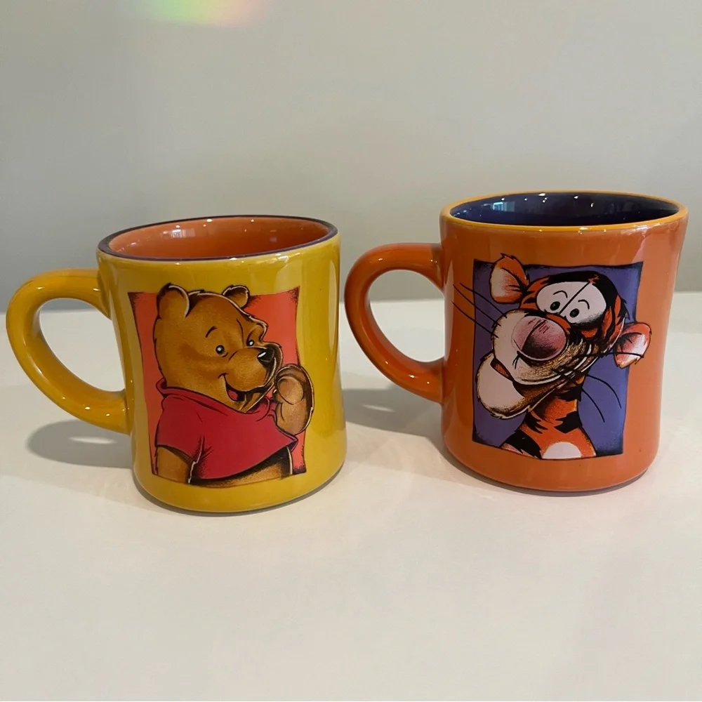 Vintage Winnie The Pooh & Tgger 12 Oz Mugs - Picture 2 of 10